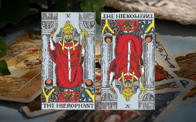 The Hierophant ngược