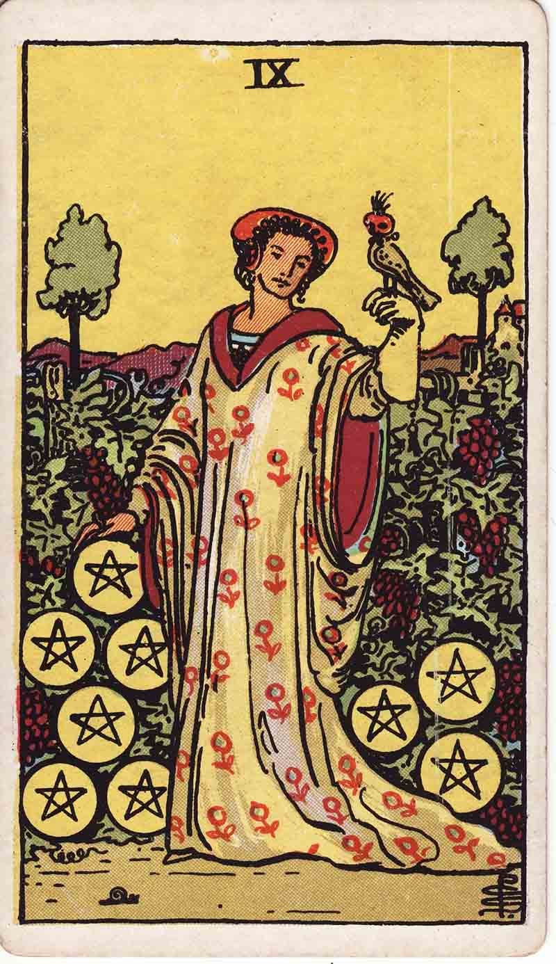 9 Of Pentacles