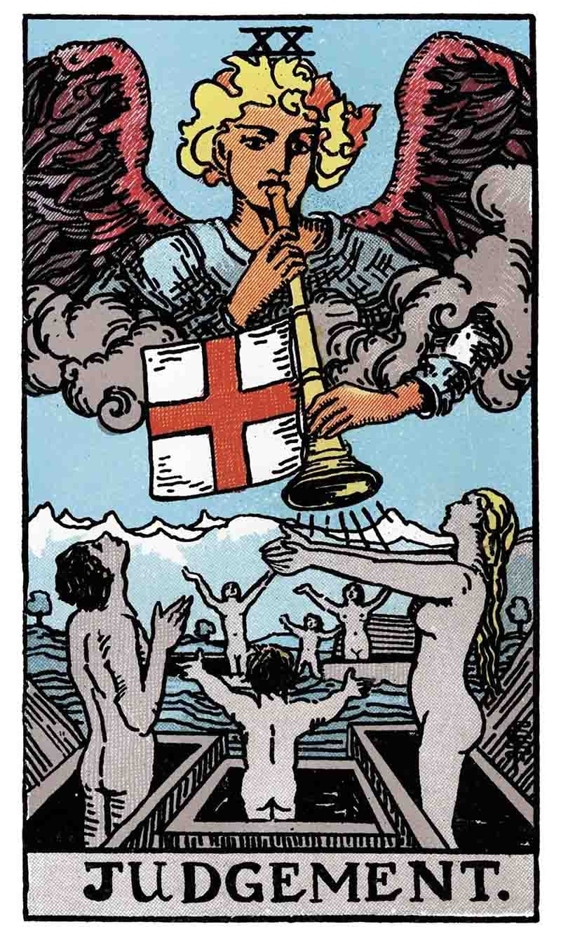Giải mã hệ thống biểu tượng trong Judgement Tarot