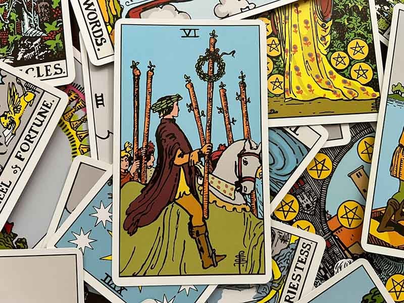 6 Of Wands kết hợp cùng bộ Ẩn Chính (Major Arcana)