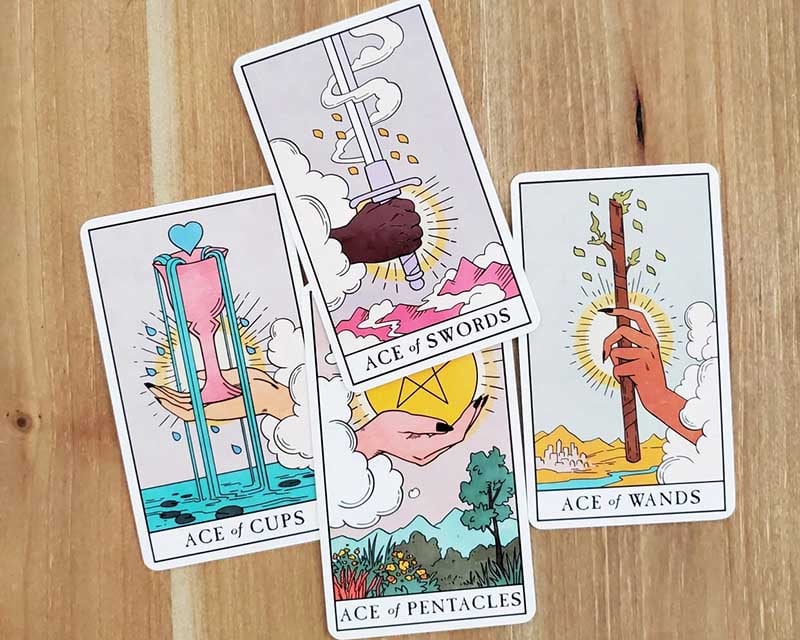 Sự khác biệt giữa Ace Of Wands và các lá Ace khác