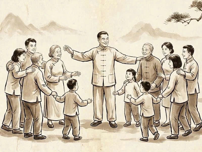 Cung Thiên Di hiện diện Thiên Riêu, Tả Hữu chỉ bạn bè bốn phương, quan hệ rộng lớn