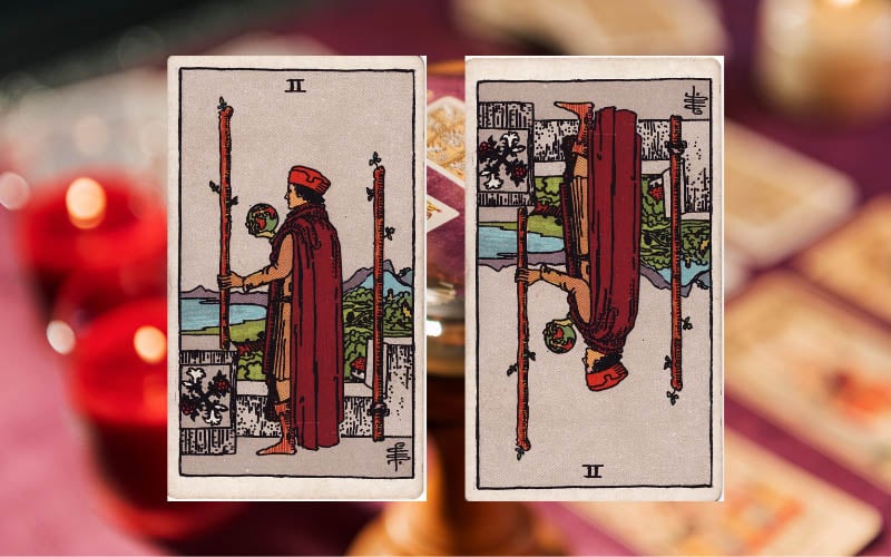 Ý nghĩa tổng quan của 2 Of Wands trong các trải bài