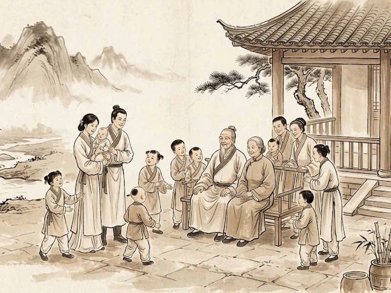 Người sao Thiếu Dương cung Tử Tức được hưởng phúc phần lớn từ con cái