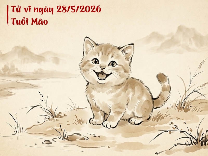 tử vi ngày 28/5/2026 tuổi mão