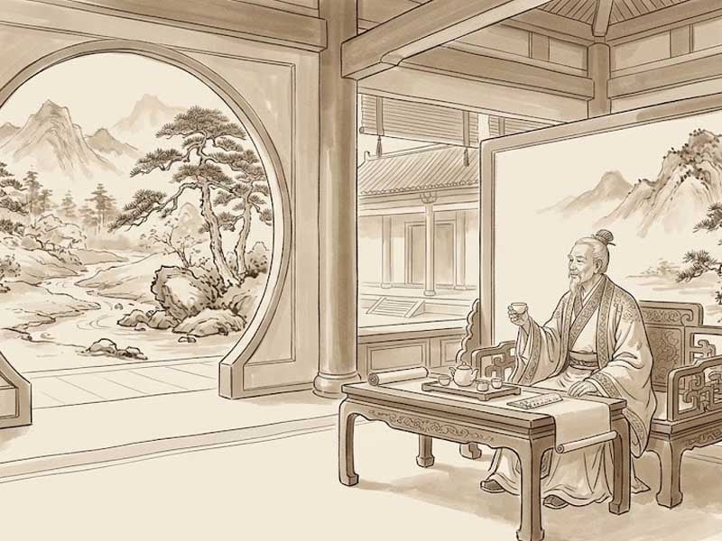 Địa Giải cùng Tử Phủ an cung Điền Trạch
