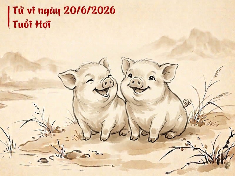Tử vi ngày 20/6/2026 tuổi hợi