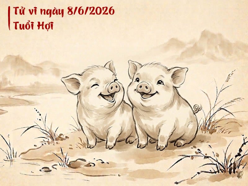 tử vi ngày 8/6/2026 tuổi hợi