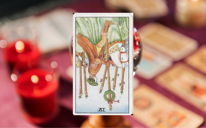 Ý nghĩa 6 Of Wands ngược dòng