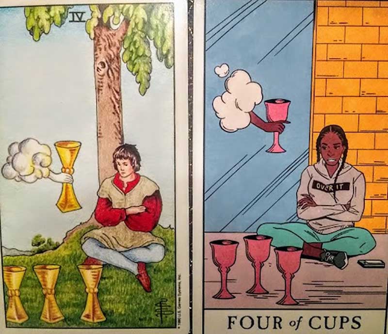 Ý nghĩa cốt lõi của 4 Of Cups