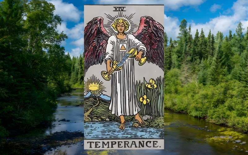 Vị trí của Temperance trong Bộ Ẩn Chính