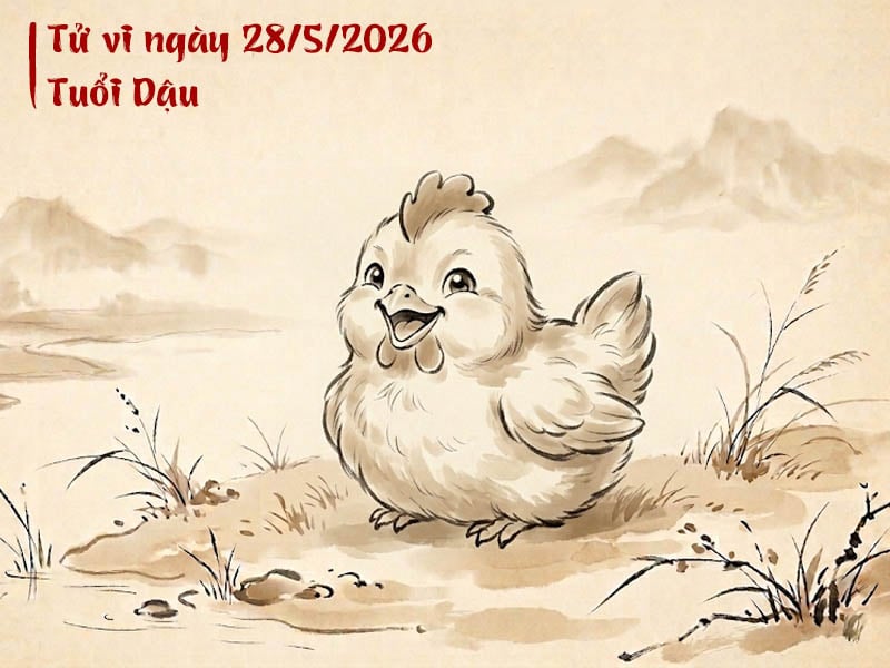 tử vi ngày 28/5/2026 tuổi dậu