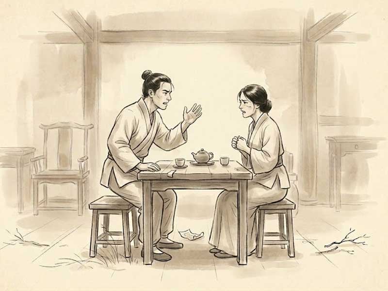 Cung Phu Thê có Thiên La cùng Thiên Hình, Thái Tuế