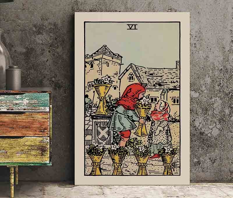 Ứng dụng 6 Of Cups trong cuộc sống