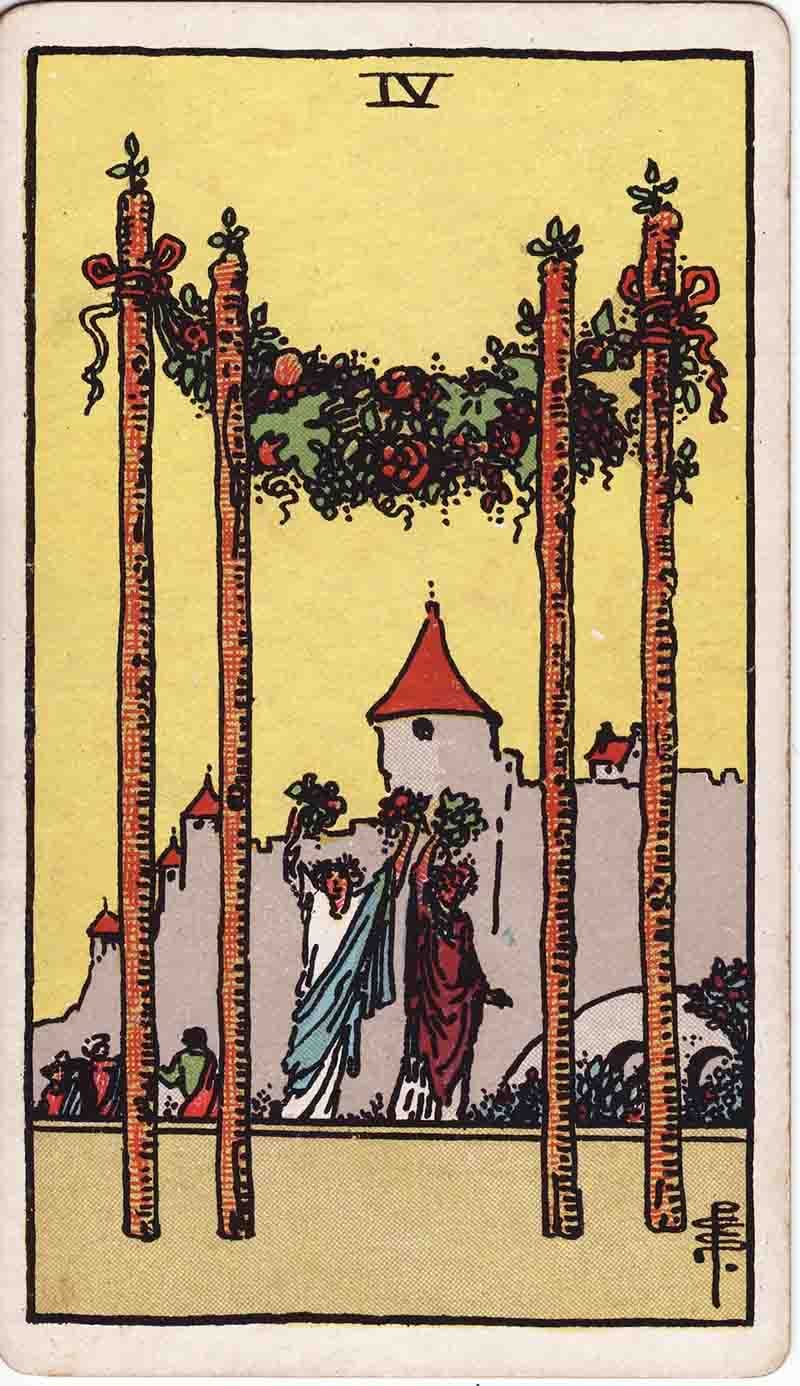 4 Of Wands