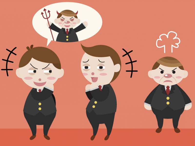 c&ocirc; thần đi với bệnh ph&ugrave; bị n&oacute;i xấu
