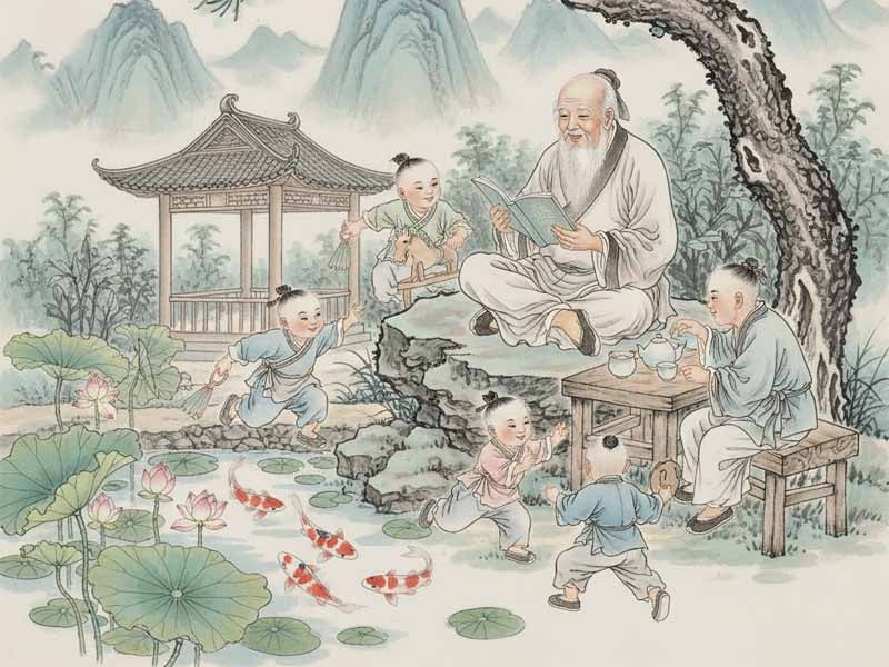 ph&uacute;c thọ người c&oacute; tứ đức