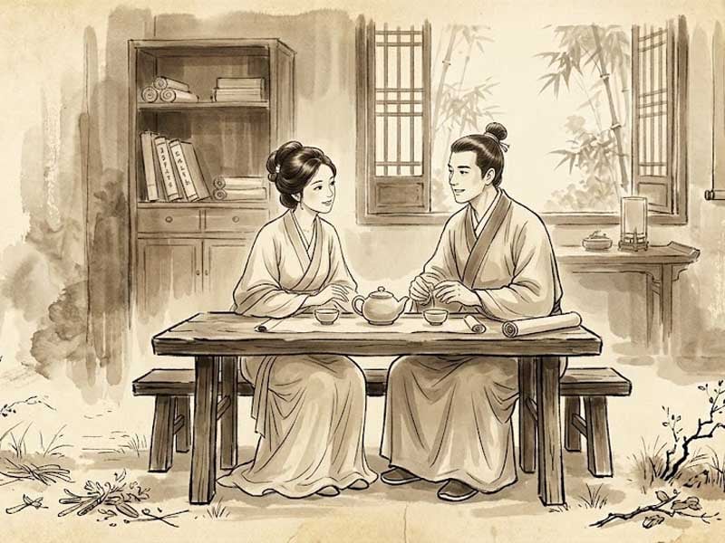 Hóa Khoa cùng Lưu Hóa Khoa cư Phu Thê
