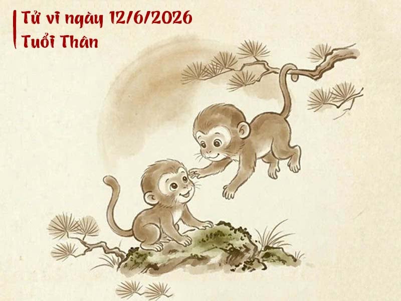 Tử vi ngày 12/6/2026 tuổi Thân