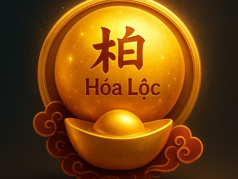 Sao H&oacute;a Lộc tr&ecirc;n cung Mệnh tượng trưng ph&uacute; qu&yacute; uy quyền