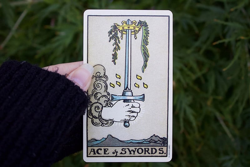 Ace Of Swords trong câu hỏi Yes/No
