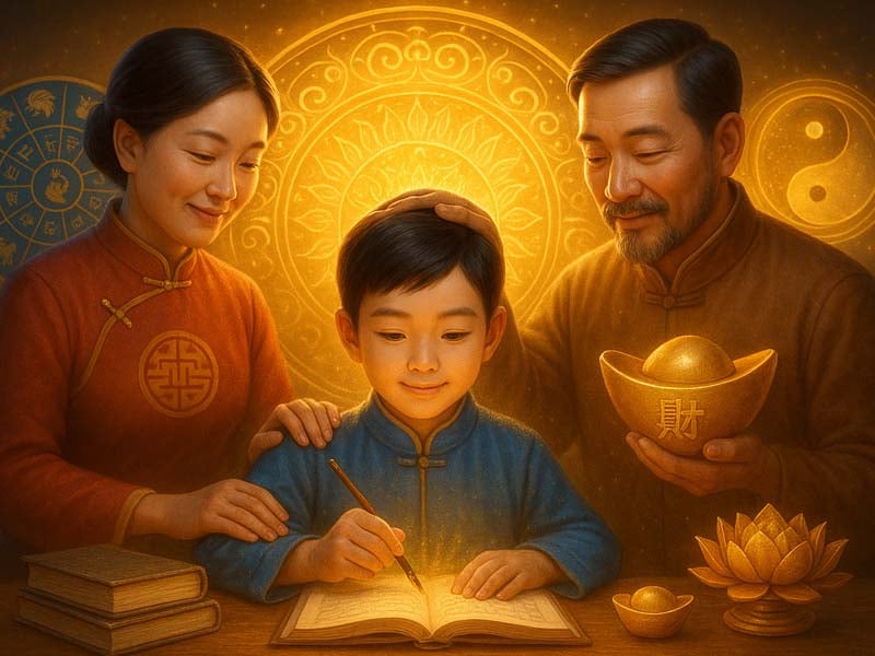 con c&aacute;i giỏi giang th&agrave;nh đạt khi sao thi&ecirc;n qu&yacute; an cung tử tức 