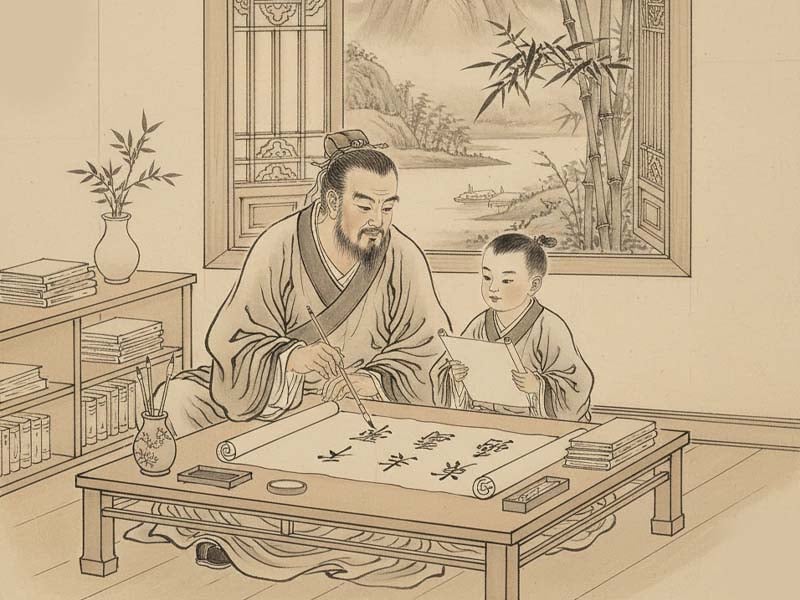 phụ mẫu v&ocirc; ch&iacute;nh diệu tại th&igrave;n