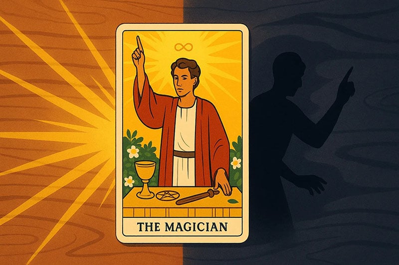 Ý nghĩa lá The Magician khi ở vị trí xuôi