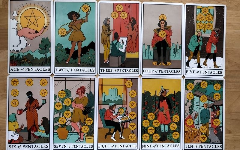 Bộ Tiền (Pentacles)