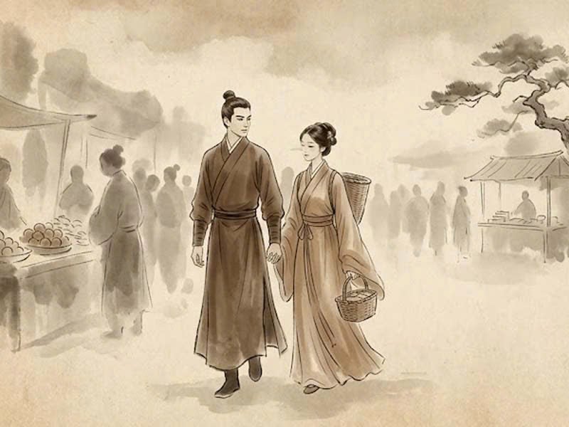 Tấu Thư hội Thiên Hỷ, Hỷ Thần ở Phu Thê chủ hôn nhân vui vẻ, giấy tờ thuận lợi