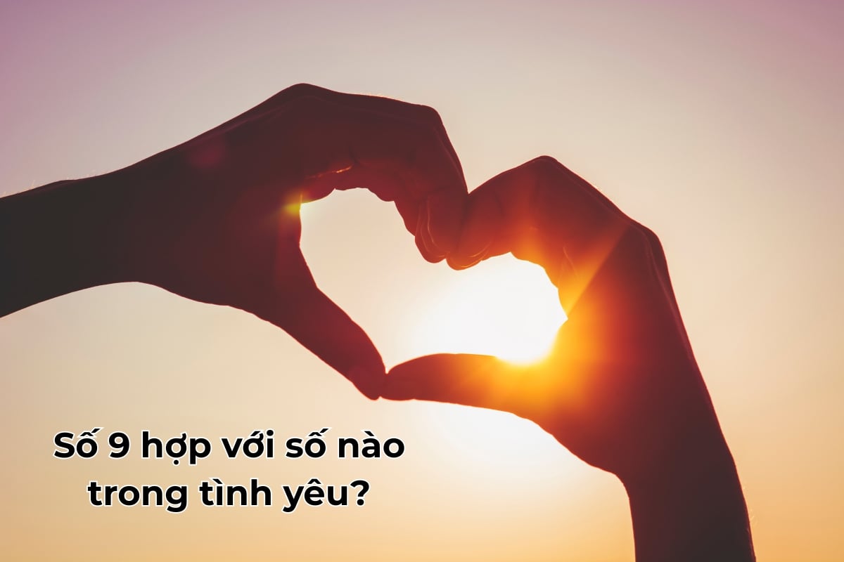 Số 9 hợp với số nào trong tình yêu?