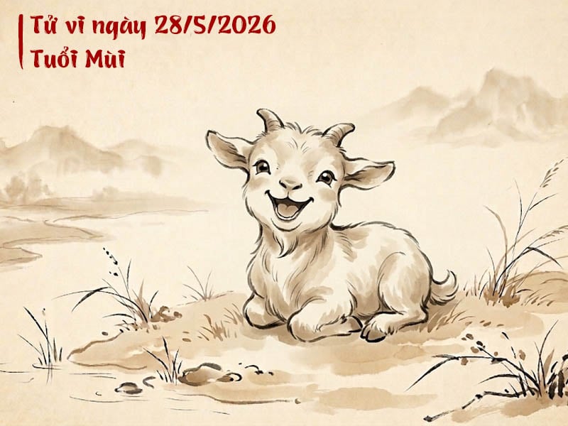 tử vi ngày 28/5/2026 tuổi mùi