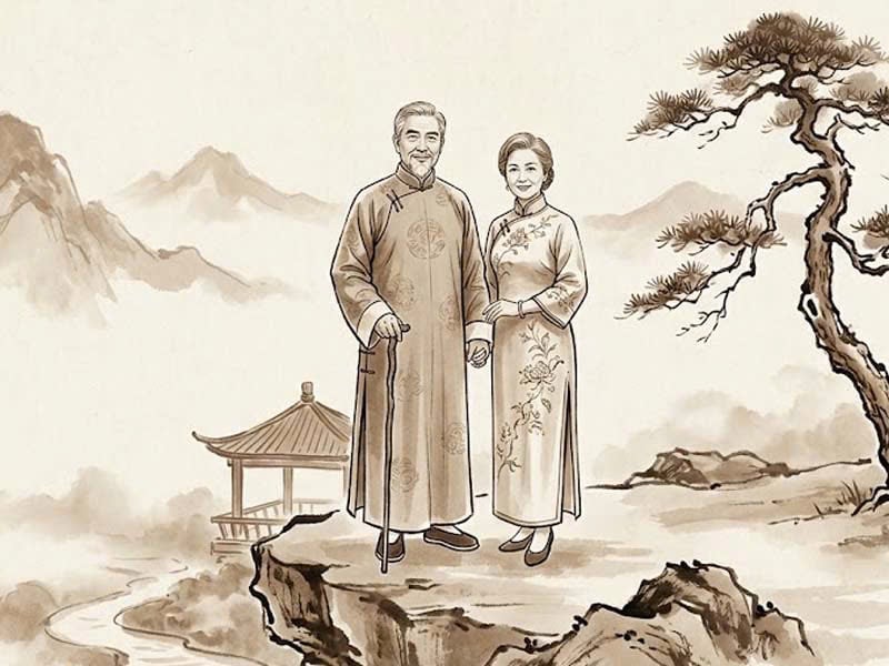 Cung Phu Thê có Hóa Quyền kết hợp Cát Tinh chỉ trợ thủ đắc lực giúp gia đình đi lên
