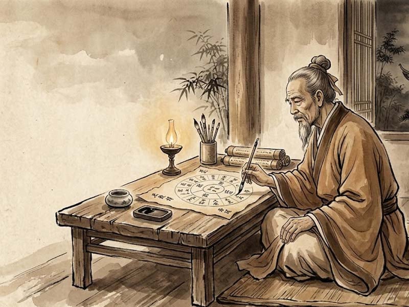 Phương Ph&aacute;p luận giải Tử Vi khi phối hợp c&aacute;c yếu tố tr&ecirc;n bố cục l&aacute; số