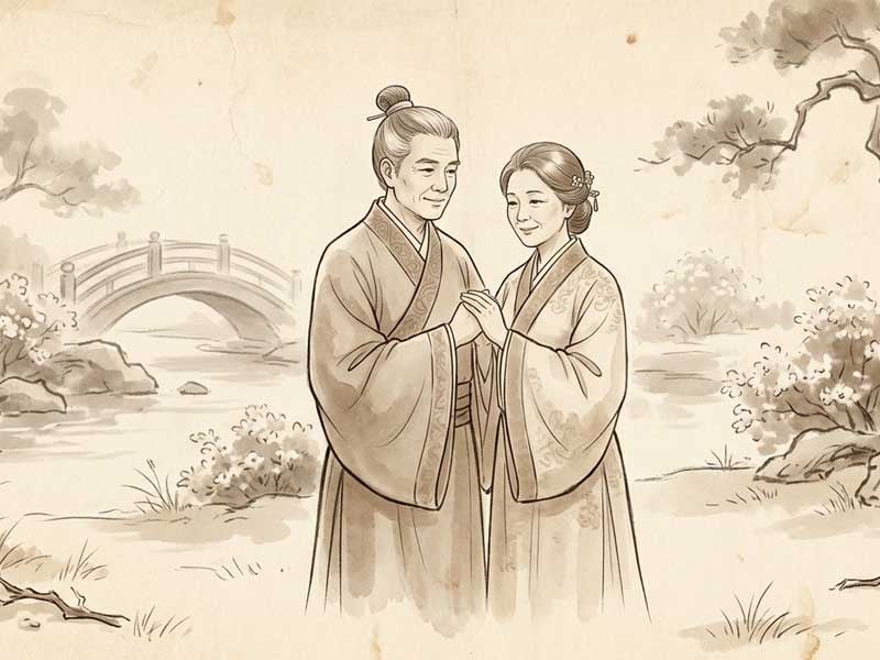 Cung Phụ Mẫu có Đào Hoa cùng Lưu Đào Hoa