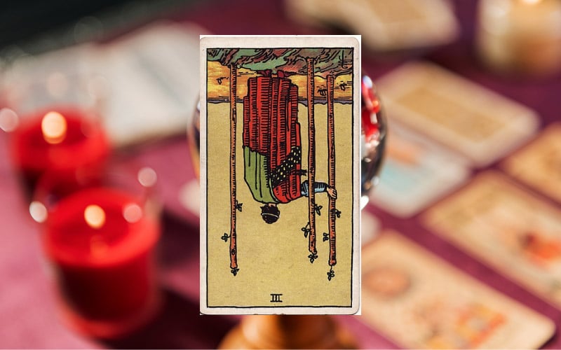 Ý nghĩa 3 Of Wands trong vị trí ngược