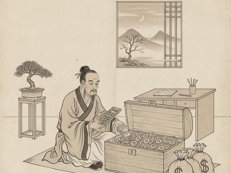 Tử Vi Thi&ecirc;n Phủ ở cung T&agrave;i Bạch