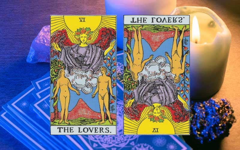 Thách thức và cảnh báo từ The Lovers Tarot ngược