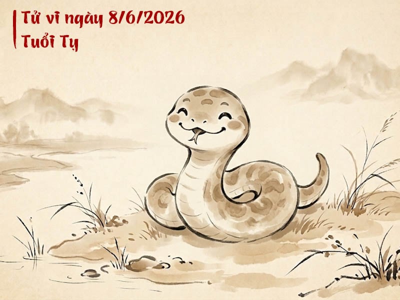 tử vi ngày 8/6/2026 tuổi tỵ
