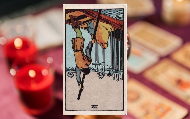 Ý nghĩa lá bài 6 Of Swords ngược