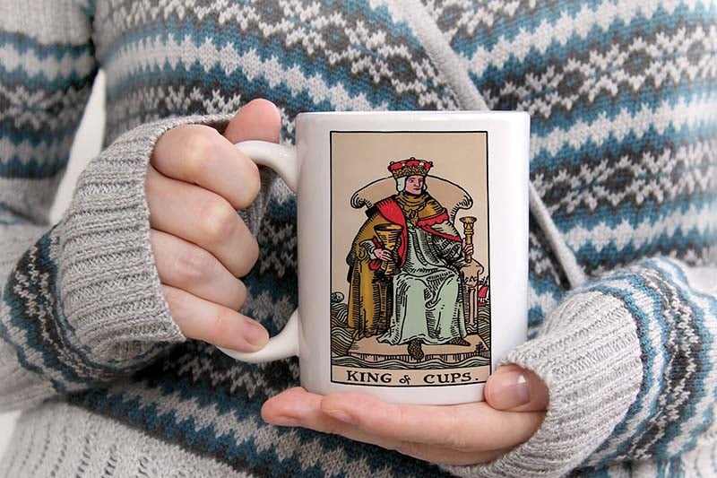 King Of Cups khi kết hợp với các lá bài khác