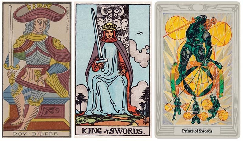 Ý nghĩa khi lá King Of Swords xuôi